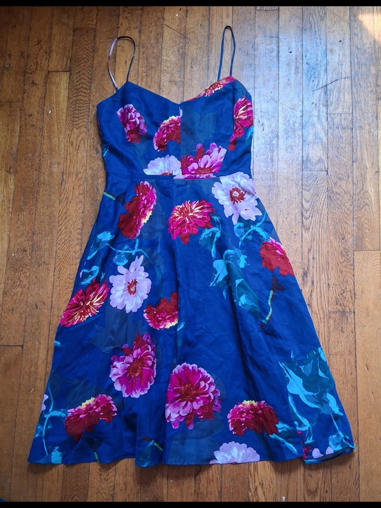 Banana Republic Dresses & Skirts - Banana Republic Navy Floral Spaghetti-Strap Dress